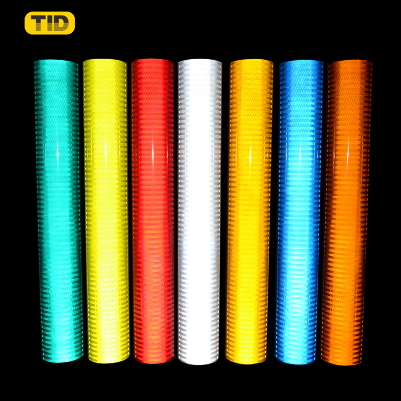 超工程级反光膜 国标二类微棱镜egp反光膜 电力标识反光贴纸