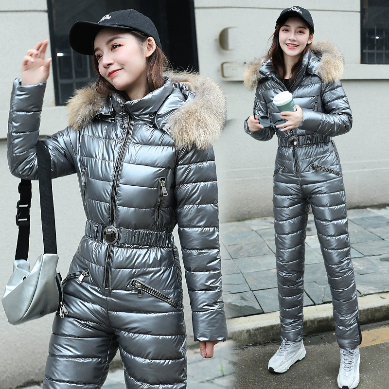 Down jacket, winter ski ski suit, wholesale, 2020, Korean style, slim fit, increased thickness
