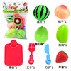 Fruit toy, children's set for cutting, family kitchen