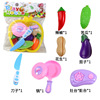 Fruit toy, children's set for cutting, family kitchen
