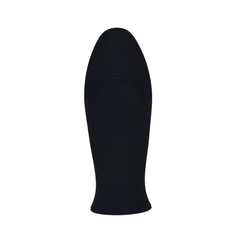 Cubierta de aislamiento de mango de olla de silicona engrosada sartén de hierro fundido sartén antideslizante antiadherente cubierta de mango de olla de silicona cubierta de la manija resistente a altas temperaturas