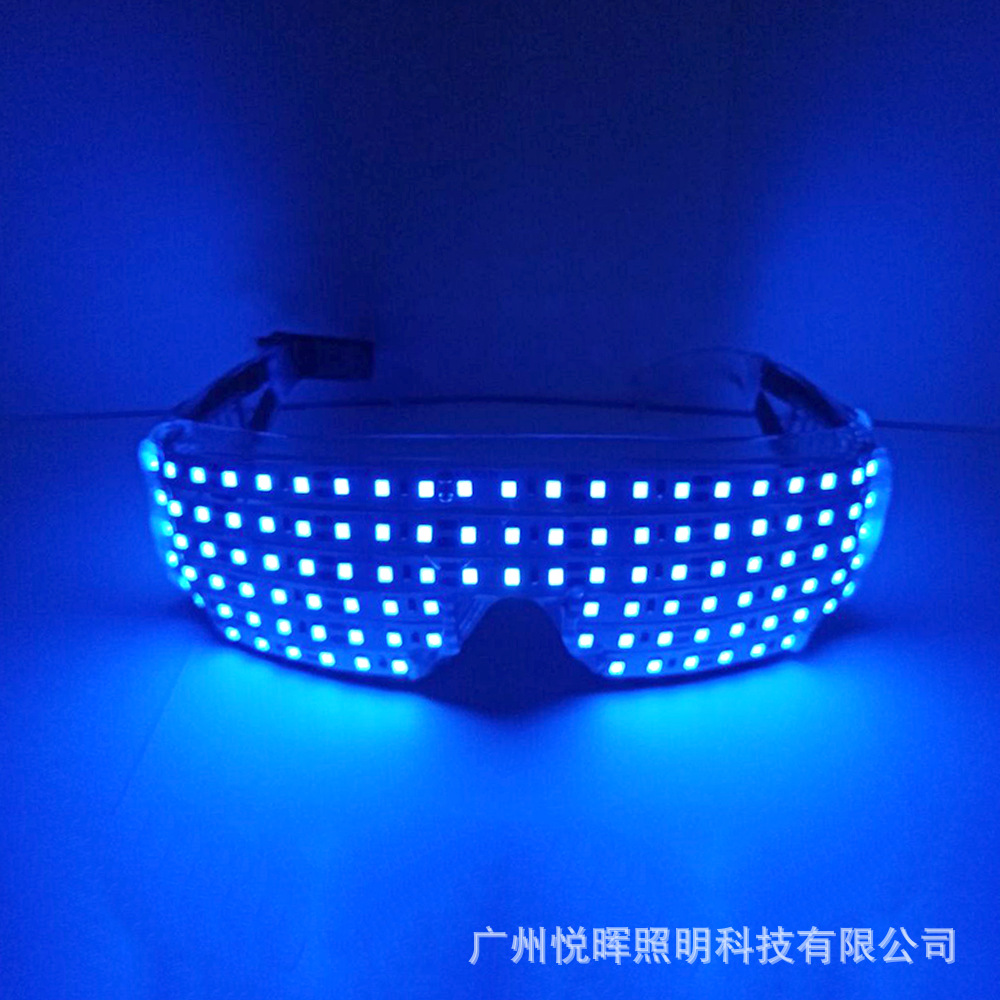 Gafas LED gafas luminosas barra luminosa gafas láser guantes láser rendimiento de la etapa Nuevo