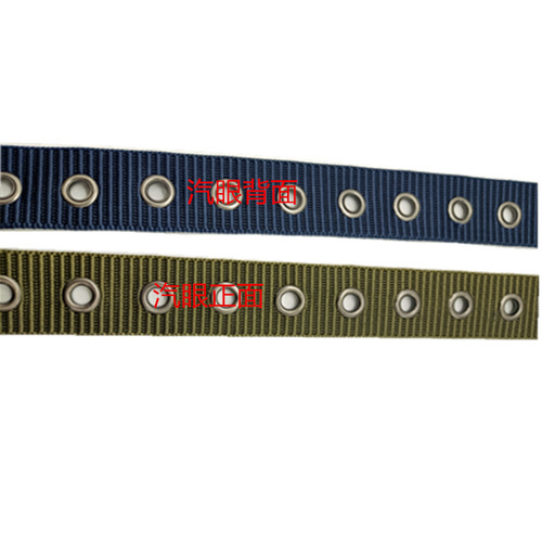 Nylon pin buckle belt, large eye canvas belt, military training student youth casual, strong and versatile tactical pants belt