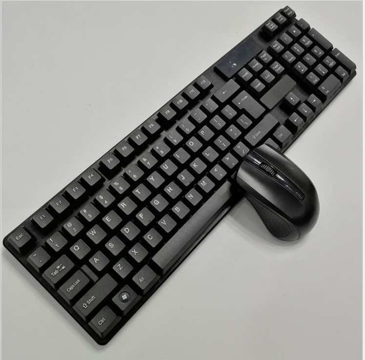 Set de teclado y ratón inalámbrico TJ-808 2.4G con teclas flotantes.