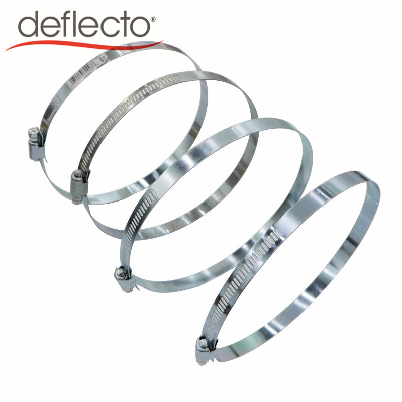 厂家现货批发美式金属喉箍 风管紧固件快装卡箍管夹抱箍