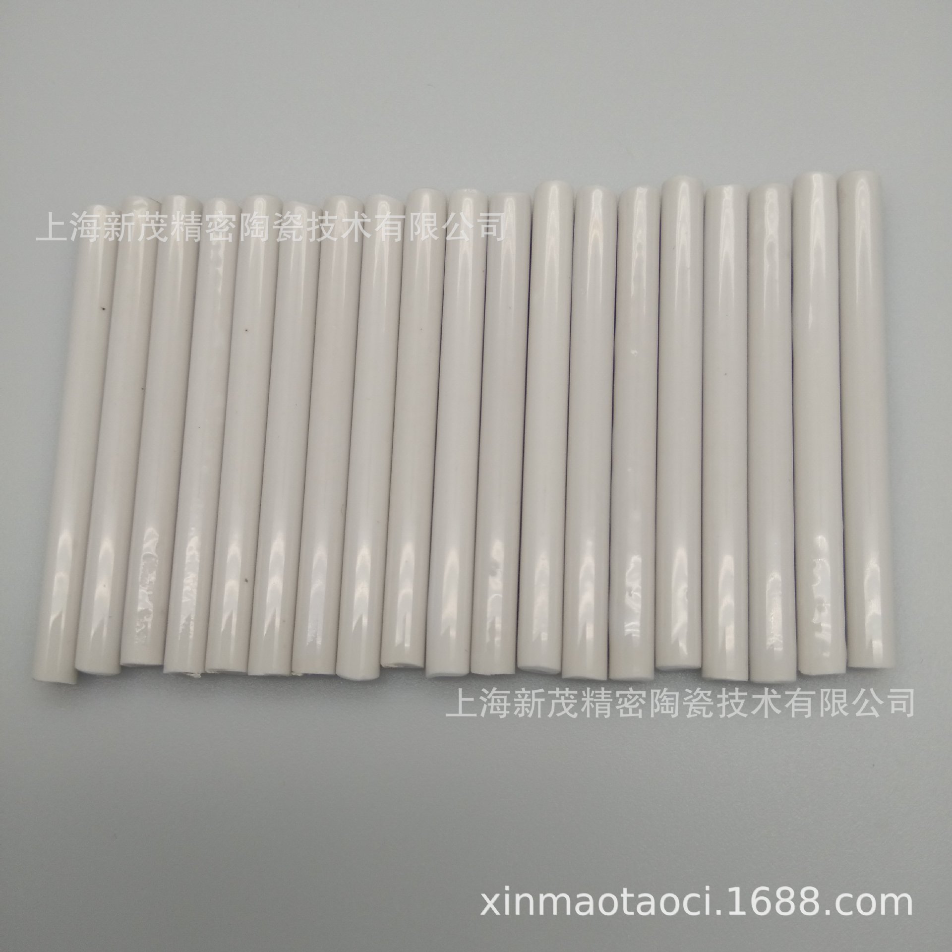 【供应】电子陶瓷材料 陶瓷管φ3.5-1.5*40  抛光管 高温保护管