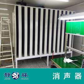 消声器消声通道于发电机风机隔音房有效散热降噪