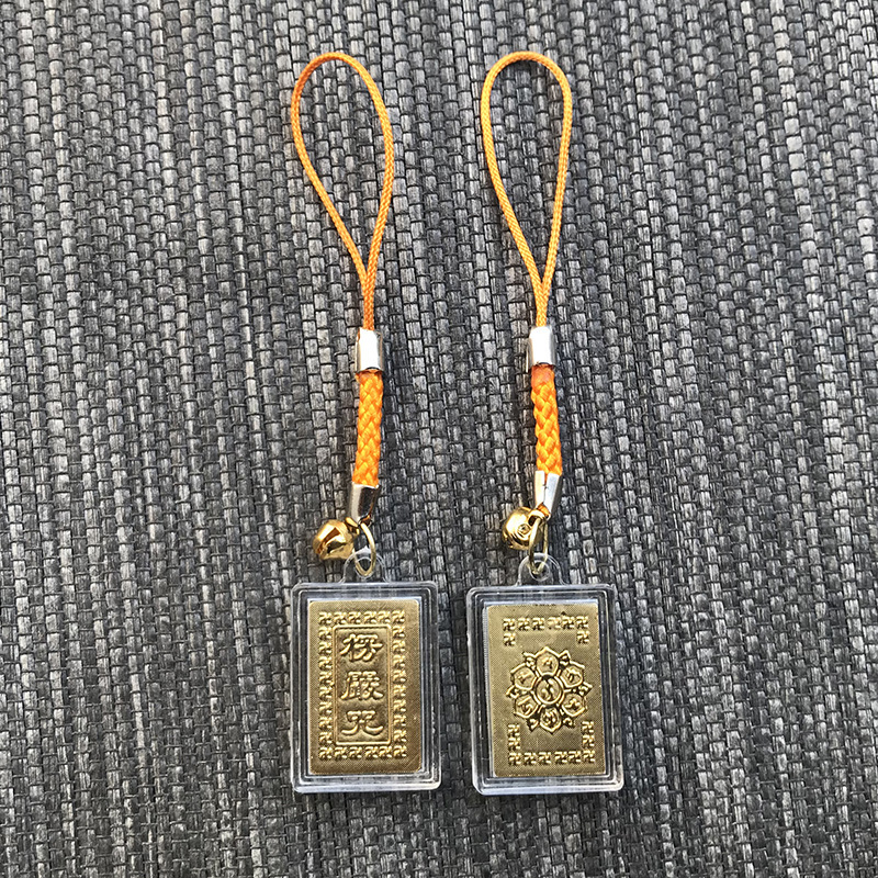[Honghui] Scenic Area Gold Foil Acrylic Mobile Phone Pendant Pendant Travel Souvenir 17 Co., Ltd