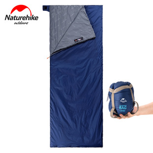 NatureHike Уличный сверхлегкий маленький спальный мешок подходит для пеших прогулок для кемпинга