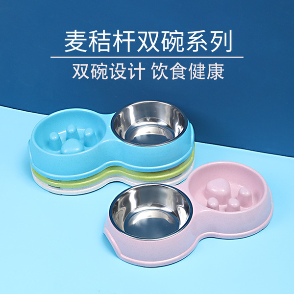 Factory dog bowl of a large number of wholesale wheat straw…