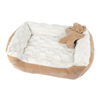 PSM new pet nest is soft and comfortable autumn and winter plus velvet warming Teddy Fighting deep sleep cat nest dog bed