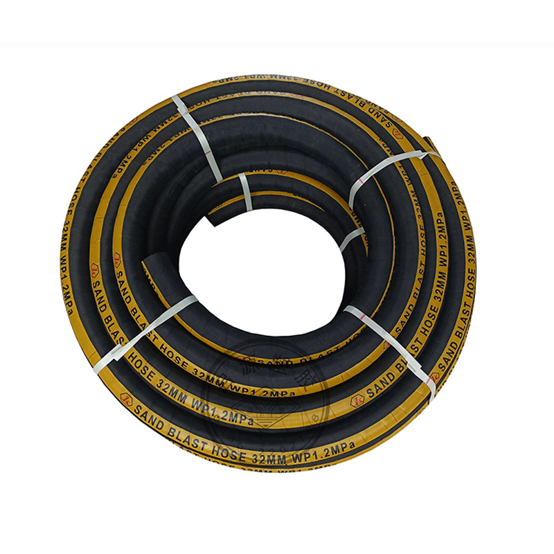 厂家销售供应 橡胶喷砂管 夹布喷砂管 喷砂空气胶管 低压喷砂胶管