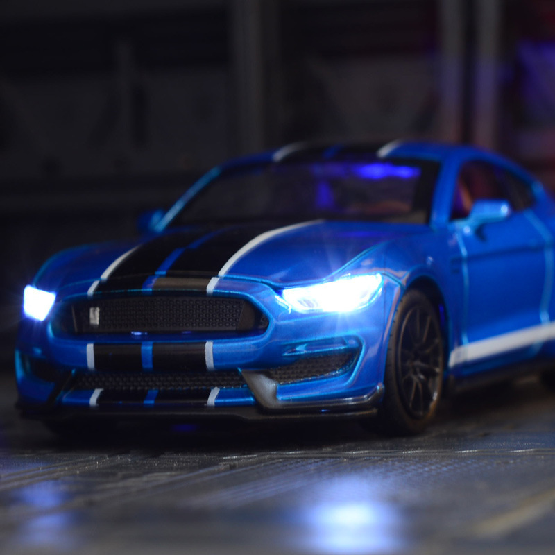 Cai Po 88441 Simulation Sherby Alloy Car Model GT350 Special Mustang Metal sports car Toy Gift