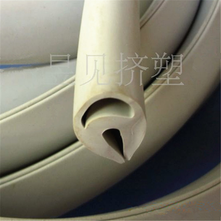 Productos de extrusión de plástico PVC tira de plástico sellado de borde tira de revestimiento de PVC perfil resistente a la corrosión