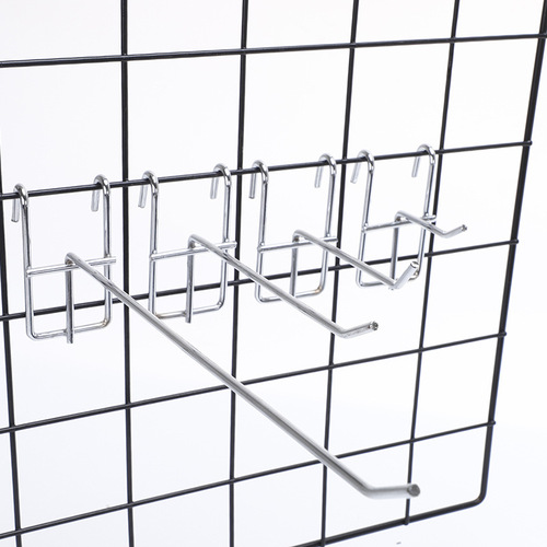 Single line mesh hooks for supermarket canteens, single line hooks for snacks, convenience store single line accessories hooks, factory ordering