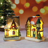 Decorations, resin, house, Christmas jewelry, new collection, micro landscape, Birthday gift