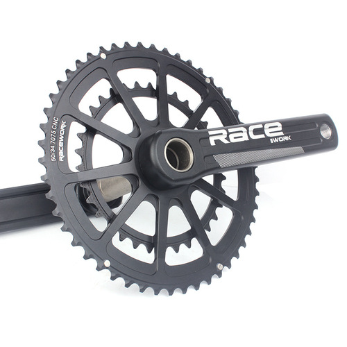 RACEWORK road bicycle crankset 170/172.5/175mm hollow integrated crank chrysanthemum crankset