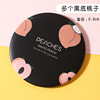 Fashionable cute small cartoon handheld round mirror for princess, South Korea