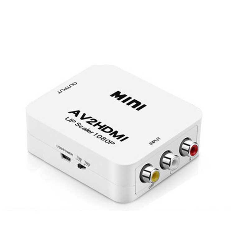 Factory AV to HDMI AV to HDMI High Definition Converter RCA CVBS AV2HDMI 1080P