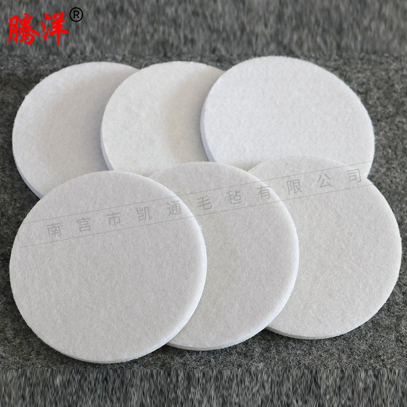 厂家定制供应家具保护毛毡垫  双面胶毛毡垫自粘毛毡垫