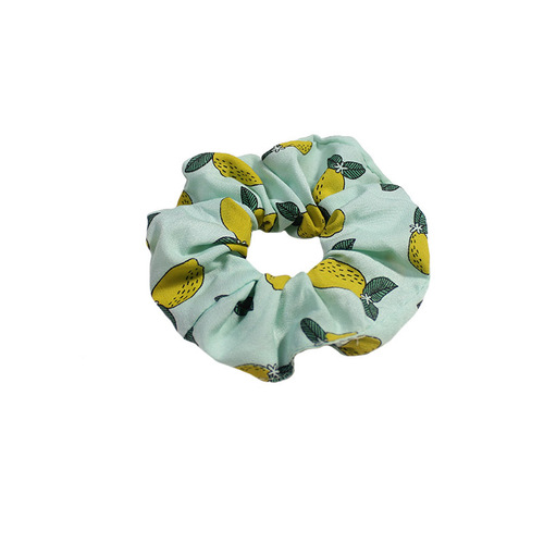 Summer fresh fruit series large intestine headband internet celebrity retro fat intestine headband pastoral style hair accessories wholesale