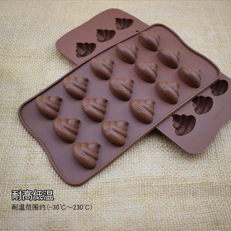 Силиконовая форма для fondant, 15- ячеек форма для шоколада/желатина, гибкая anti-прилипшая 22×11×2 см