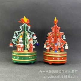 圣诞装饰品;木质工艺品;音乐盒