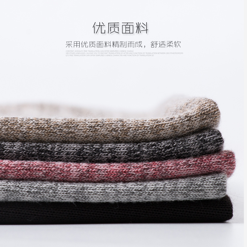 New solid color knitted hat cross-border trade four seasons breathable cap Amazon ebay fashion pile cap