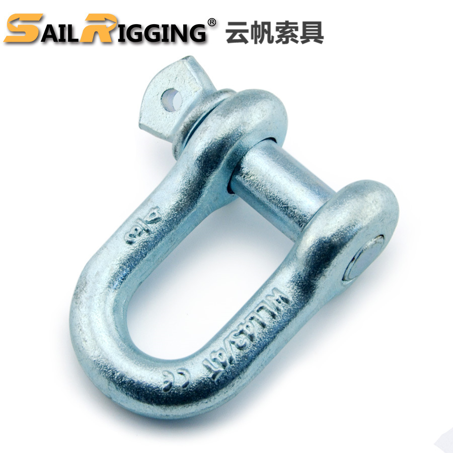 厂家直供美标热镀锌U型G-210卸扣 美式4倍破断卸扣 规格齐全