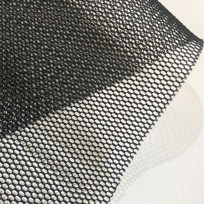 透气椭圆网眼布小圆孔全涤网布经编网鞋帽网箱包里布侧袋面料