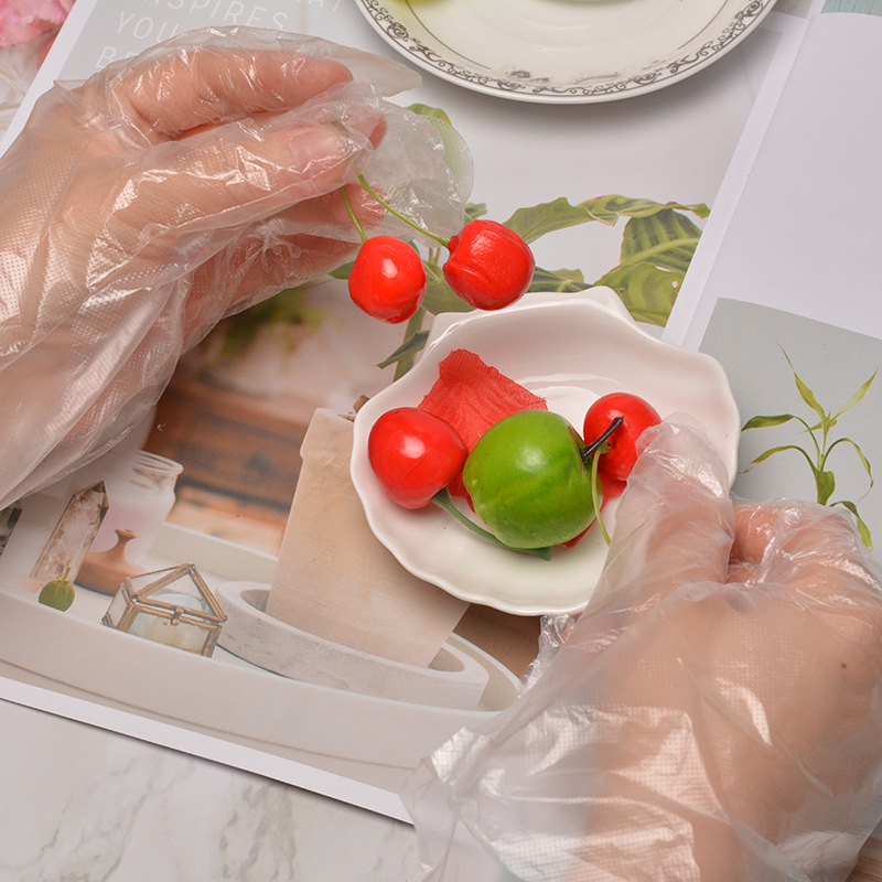 Disposable gloves, small bag, transparent pack, purse, increased thickness