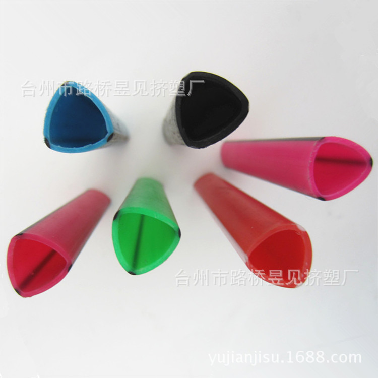 PE extruido accesorios de papelería tubería PE de dos colores co-extruido de forma especial de extrusión de tubería tubo extruido Zhejiang PE tubería