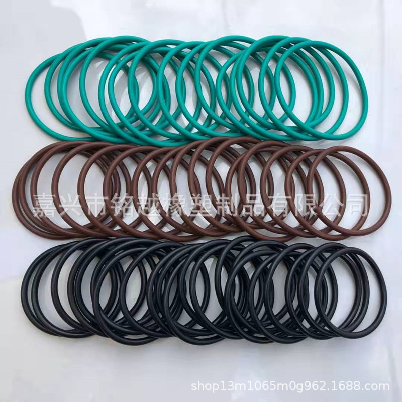 O型密封圈  耐高温防水氟胶o型圈  硅胶丁腈橡胶垫圈 油封生产