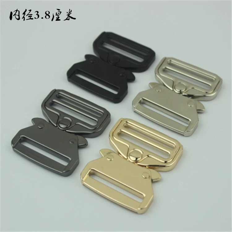 1,5 дюйма сумка аппаратные аксессуары багаж металлическая пряжка сумка замок карты замок стальной замок поясная сумка замок