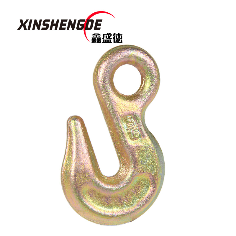 A323眼型抓钩 电镀锌钩 锻造钩 即墨索具厂家量大从优