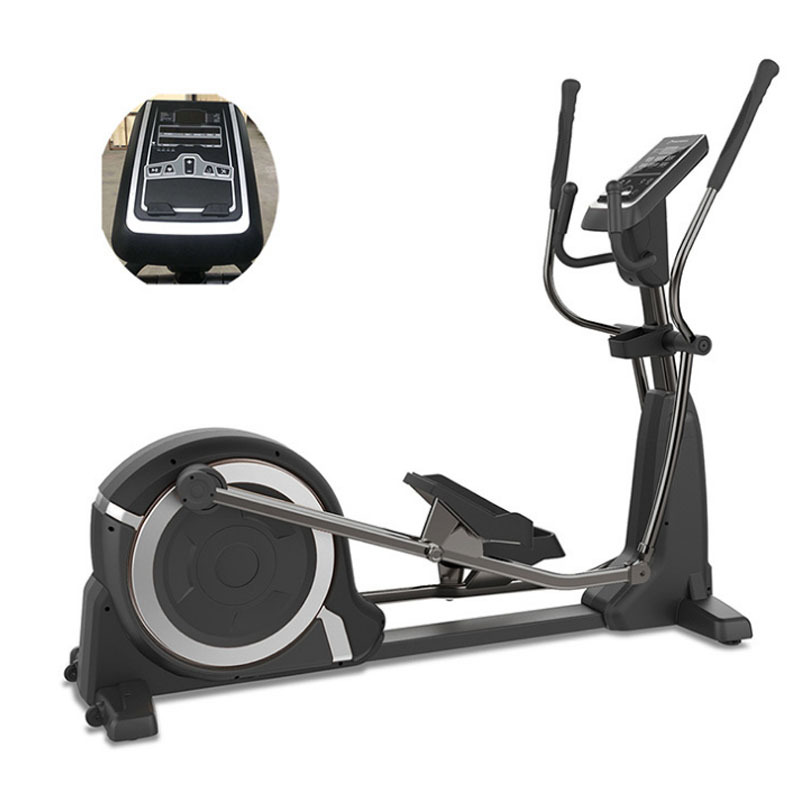 Bicicleta estática vertical en stock, máquina elíptica, equipo de fitness, andador espacial de cuatro articulaciones, bicicleta de rehabilitación aeróbica.
