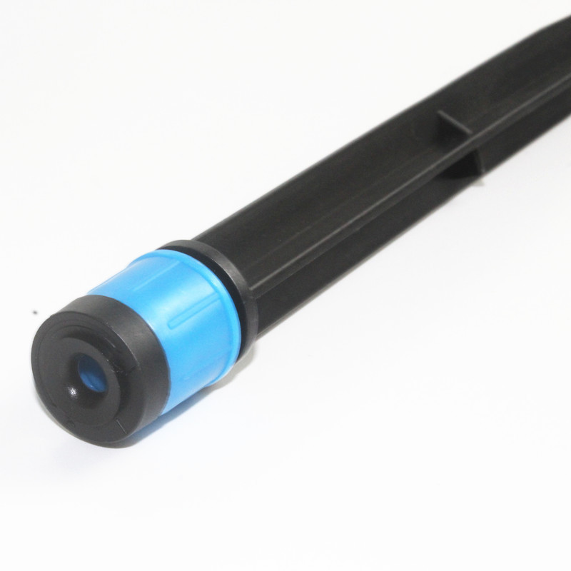 18 centímetros de sombrero azul completo redondo spr spr sprinkler para enviar doble gancho cabeza de hongo ajustable cierre riego por goteo de árboles frutales en maceta