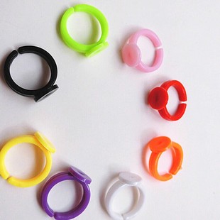 Детское кольцо, детский пластиковый безразмерный аксессуар