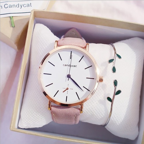 Factory Direct Supply Korean Style Fashion and Elegant Leaf Open Bracelet, Simple and Fresh Leaf Bracelet, Watch Accessory Batch