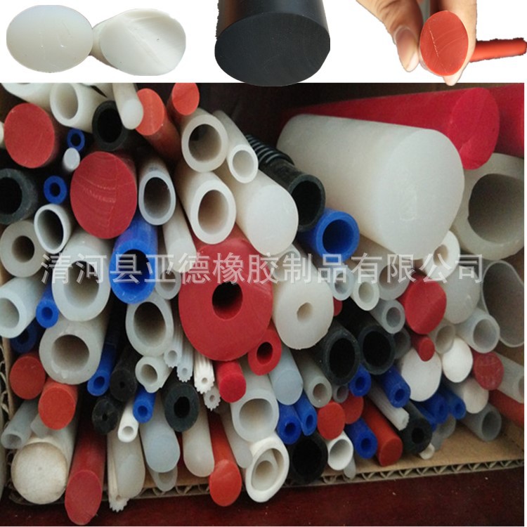 硅胶耐高温耐酸碱耐油密封条 圆形方形实心 可加做硅胶垫