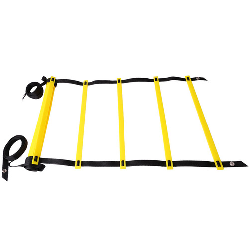 Football training agility ladder with snap button jump grid soft ladder speed ladder rope ladder basketball training equipment obstacles