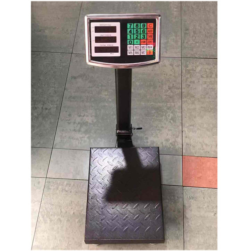 Foreign trade English steel plate folding electronic platform scale industrial logistics electronic scale cargo weighing platform scale commercial express scale