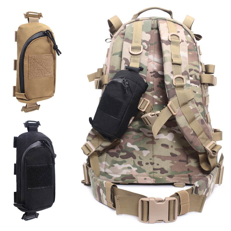 Outdoor shoulder strap bag chest hanging bag edc storage bag mobile phone bag tactical molle sundry bag Amazon hot new style