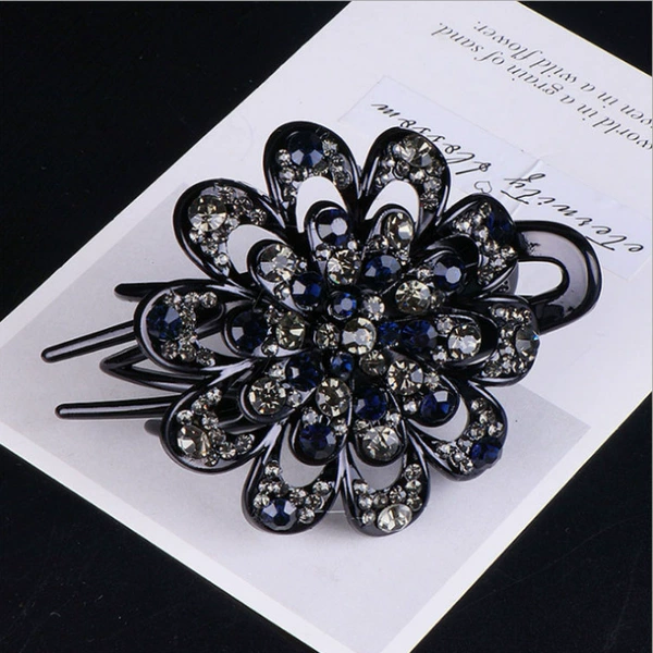Three-toothed clip-Swallow Tail Clamp ink ash