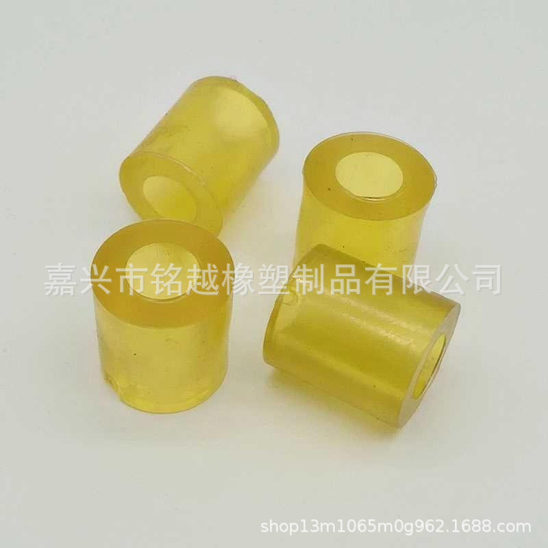 生产聚氨酯橡胶弹性套 联轴器缓冲垫 减震垫圈缓冲垫牛筋胶柱垫圈