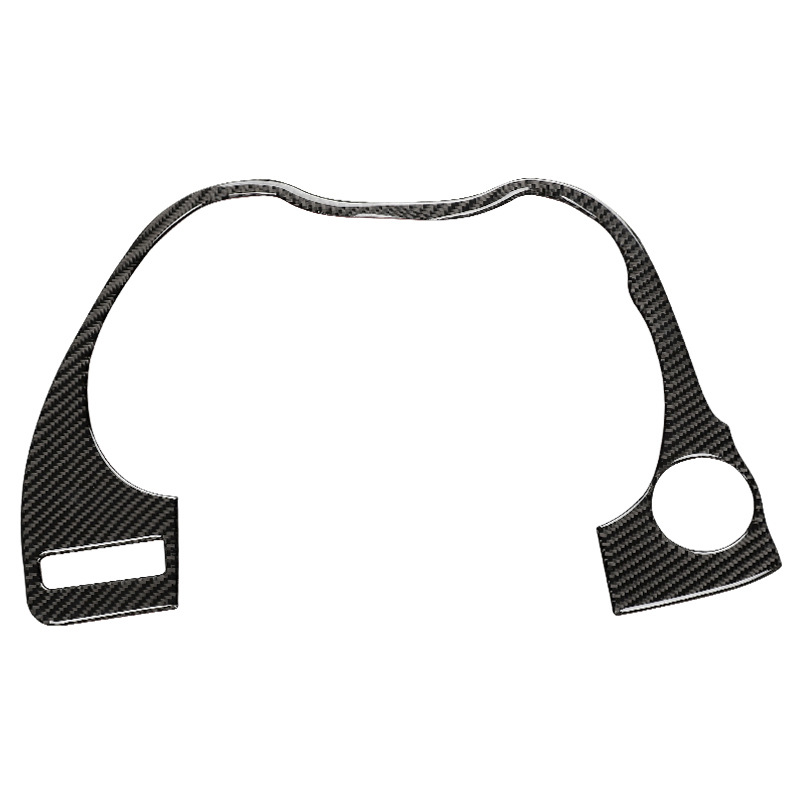 Adecuado para Infiniti Q50/Q60 real panel de instrumentos fibra carbono marco decorativo parche interior del coche accesorios modificación
