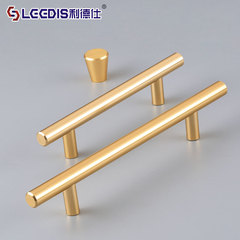 Factory Direct Selling Simple European Style Cabinet Round Rod Handle Simple Modern Drawer Wardrobe Door Handle Furniture Hardware