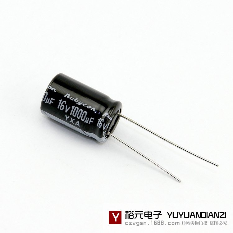 原装现货 红宝石电解电容  1000uf  16v  10*16   YXA系列 全新