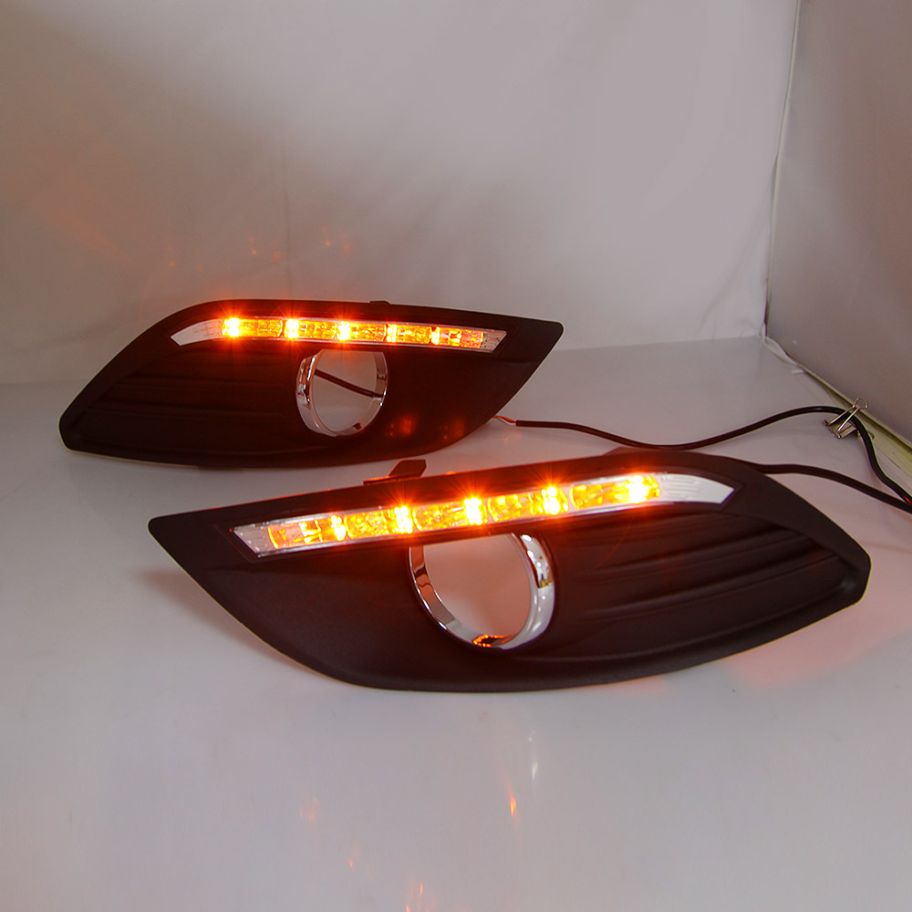 Luces diurnas LED para el sedán Focus 3, luces diurnas clásicas para el sedán Focus.