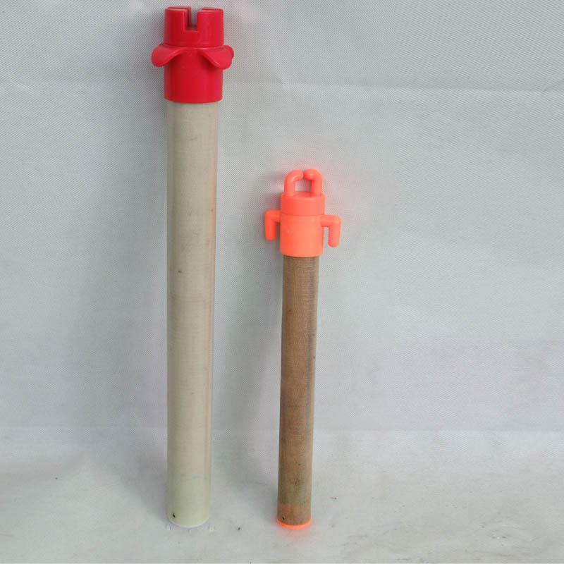 伸缩预埋地桩绝缘伸缩地桩杆变电站预埋地桩围栏插桩红白杆插桩